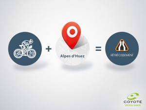 campagne publicitaire de Coyote alpes